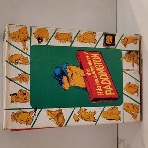 Vintage 1977 Box Set The Hilarious Adventures Of Paddington Bear Book Set